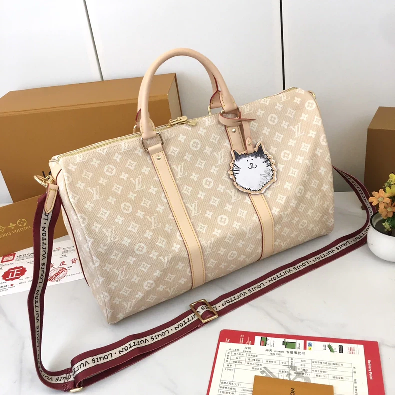 LV Keepall Bandoulière 45 M25787 - LuxuryEva