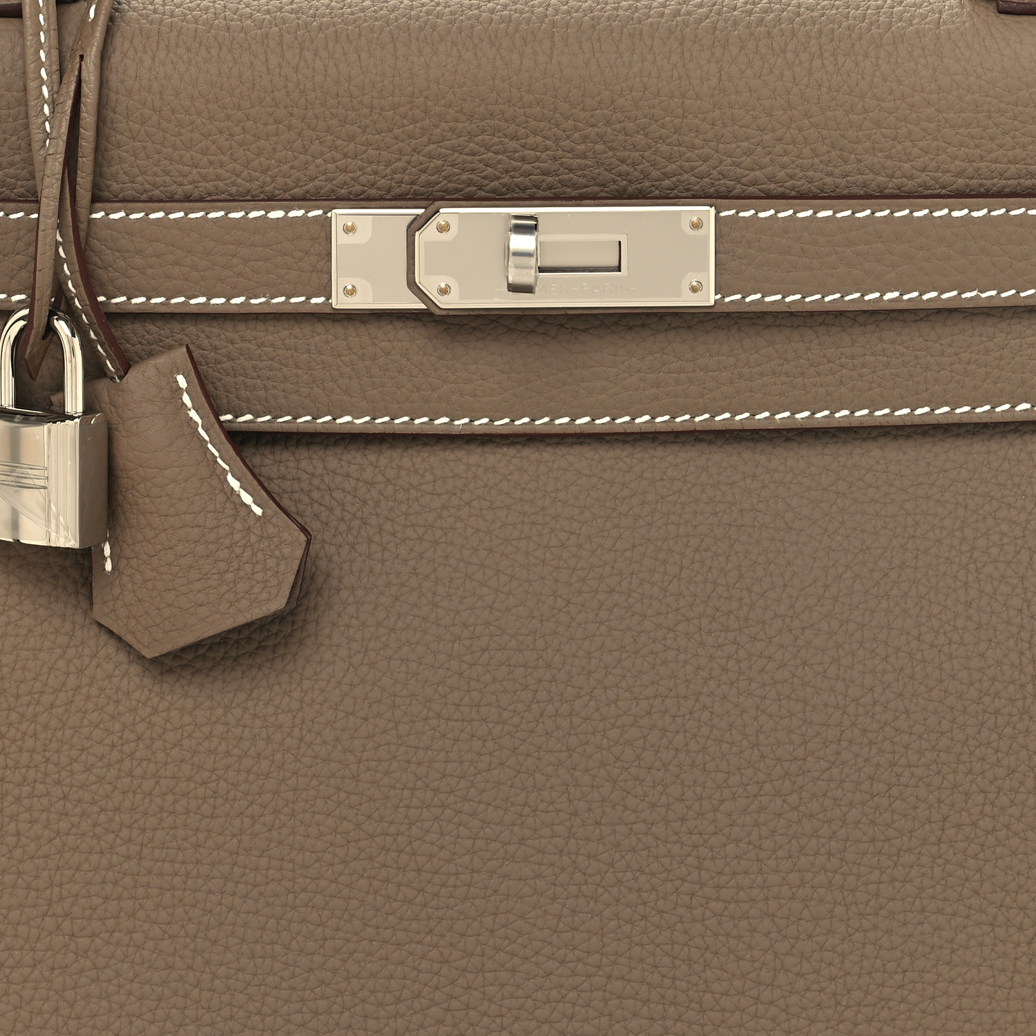 Togo Kelly Retourne 28 Etoupe - LuxuryEva