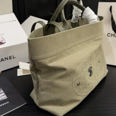 Chanel Deauville Small Tote - LuxuryEva