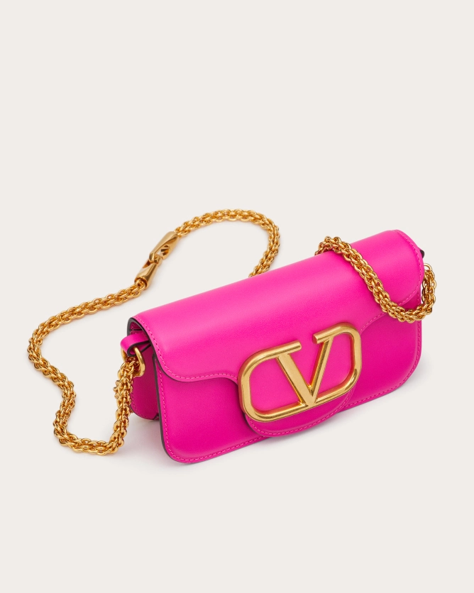 Valentino Garavani LOCÒ Small Calfskin Handbag - LuxuryEva
