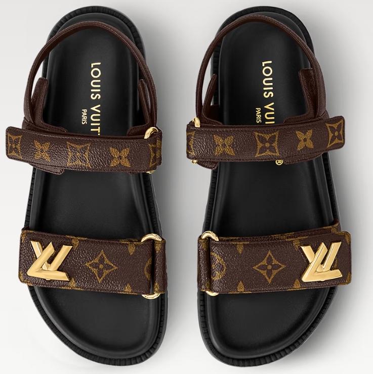 1ACL9E LV Sunset Flat Comfort Sandal - LuxuryEva