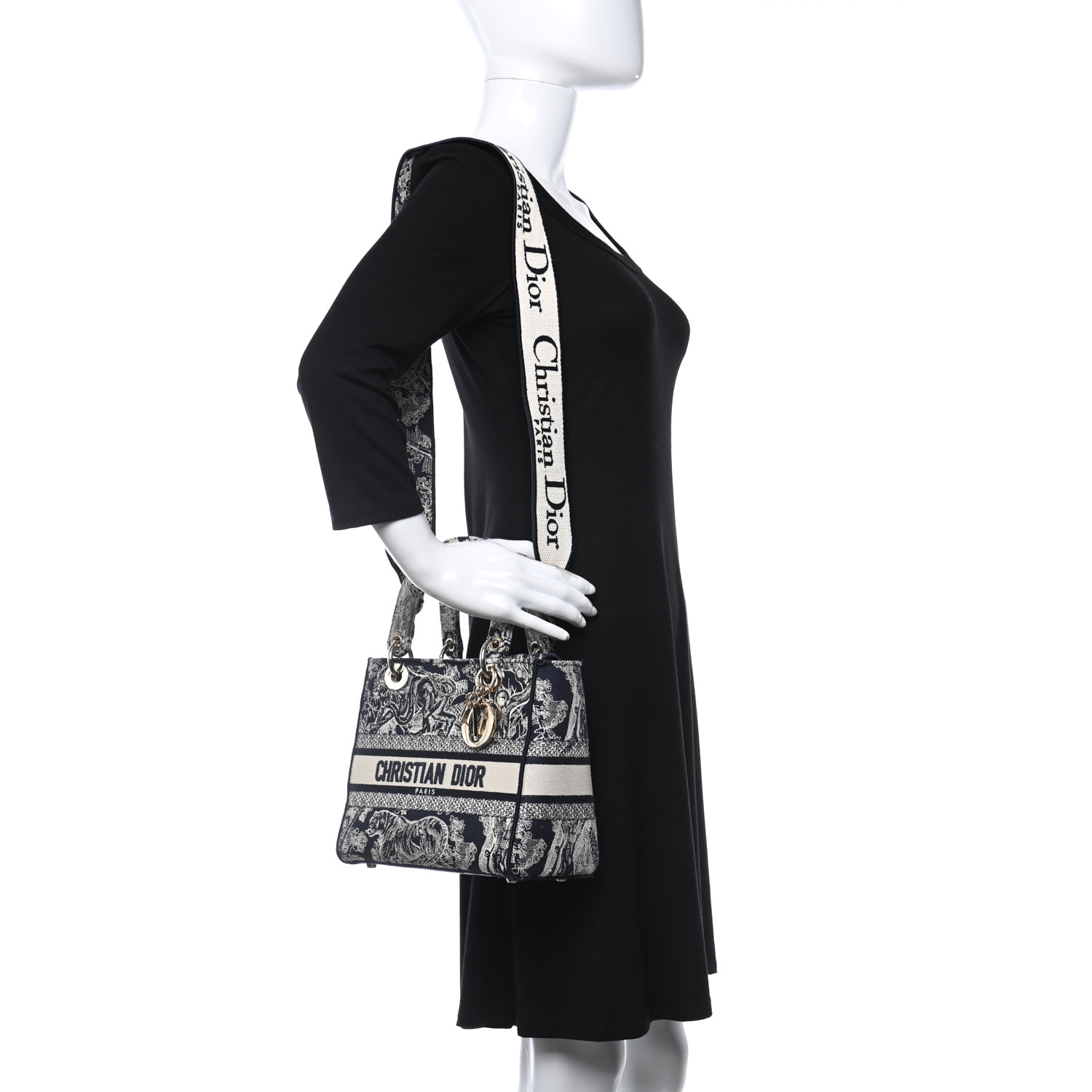 Medium LADY D-LITE BAG - LuxuryEva
