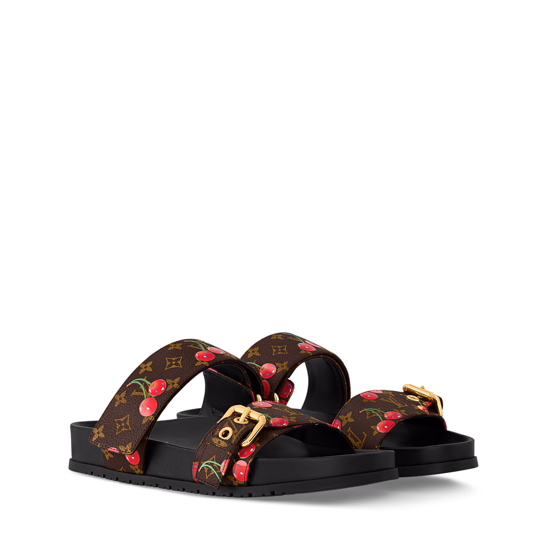 LV x TM Bom Dia Flat Comfort Mule 1AHLZU - LuxuryEva