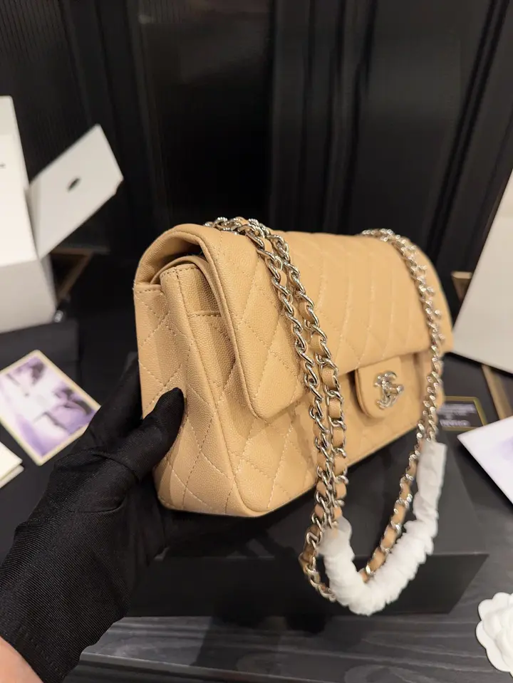 Chanel Classic Flap Bag-Caramel - LuxuryEva