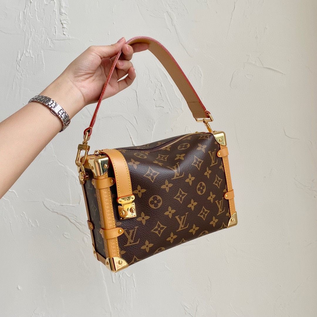 Louis Vuitton SIDE TRUNK HANDBAG M46358 MONOGRAM - LuxuryEva