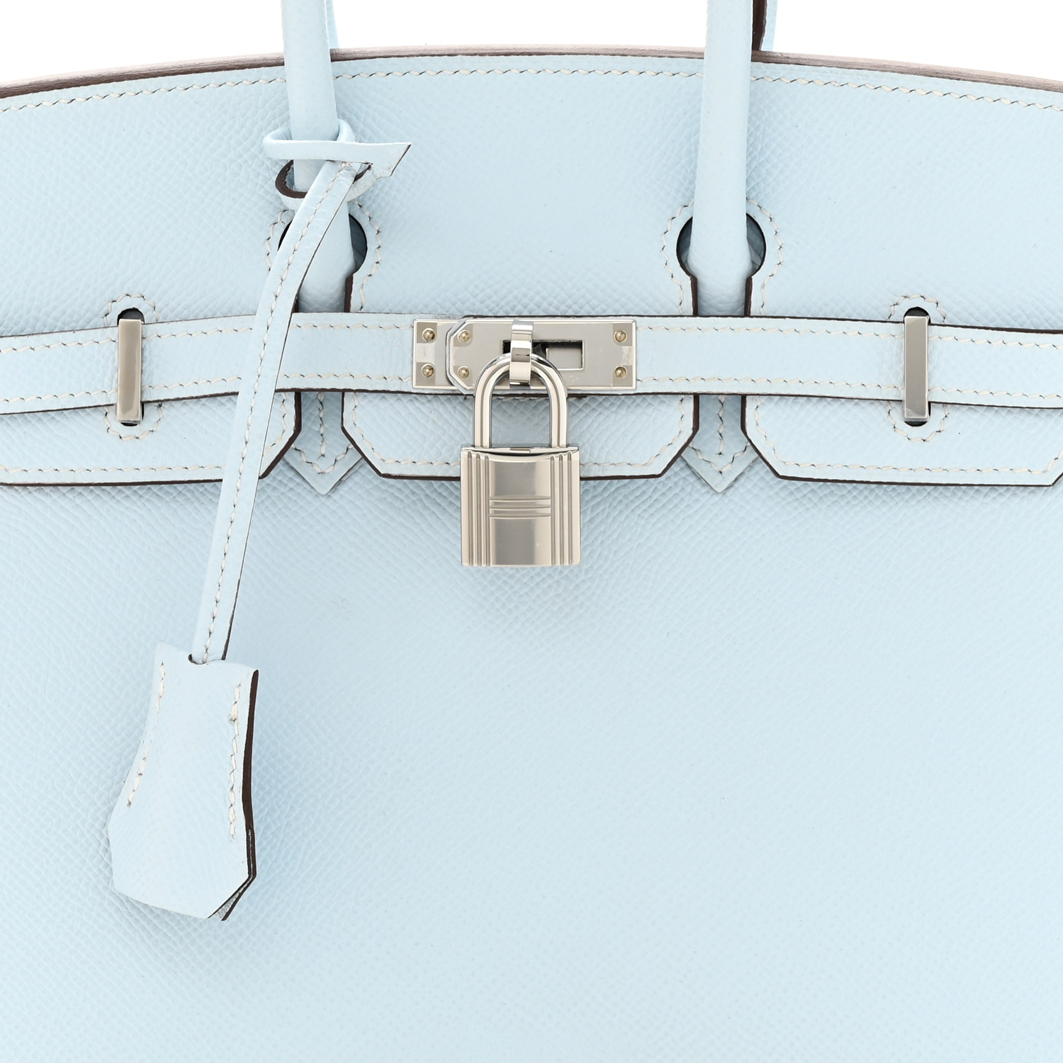 Epsom Birkin Sellier 25 Bleu Brume - LuxuryEva