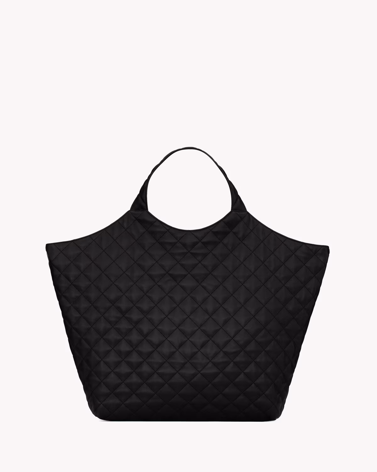 YSL ICARE in quilted lambskin-BLACK - LuxuryEva