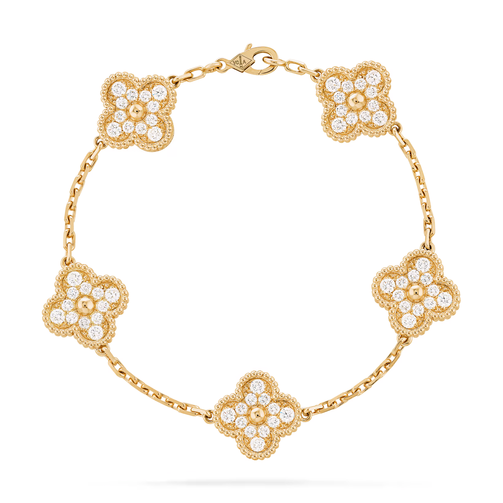 Vintage Alhambra bracelet, 5 motifs - LuxuryEva