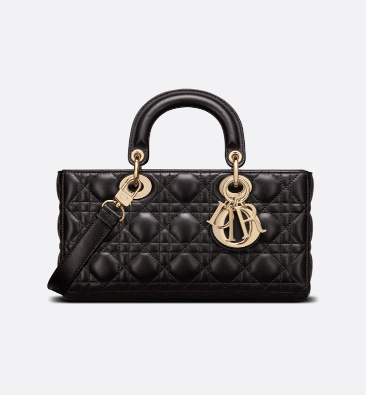 MEDIUM LADY D-JOY BAG - LuxuryEva