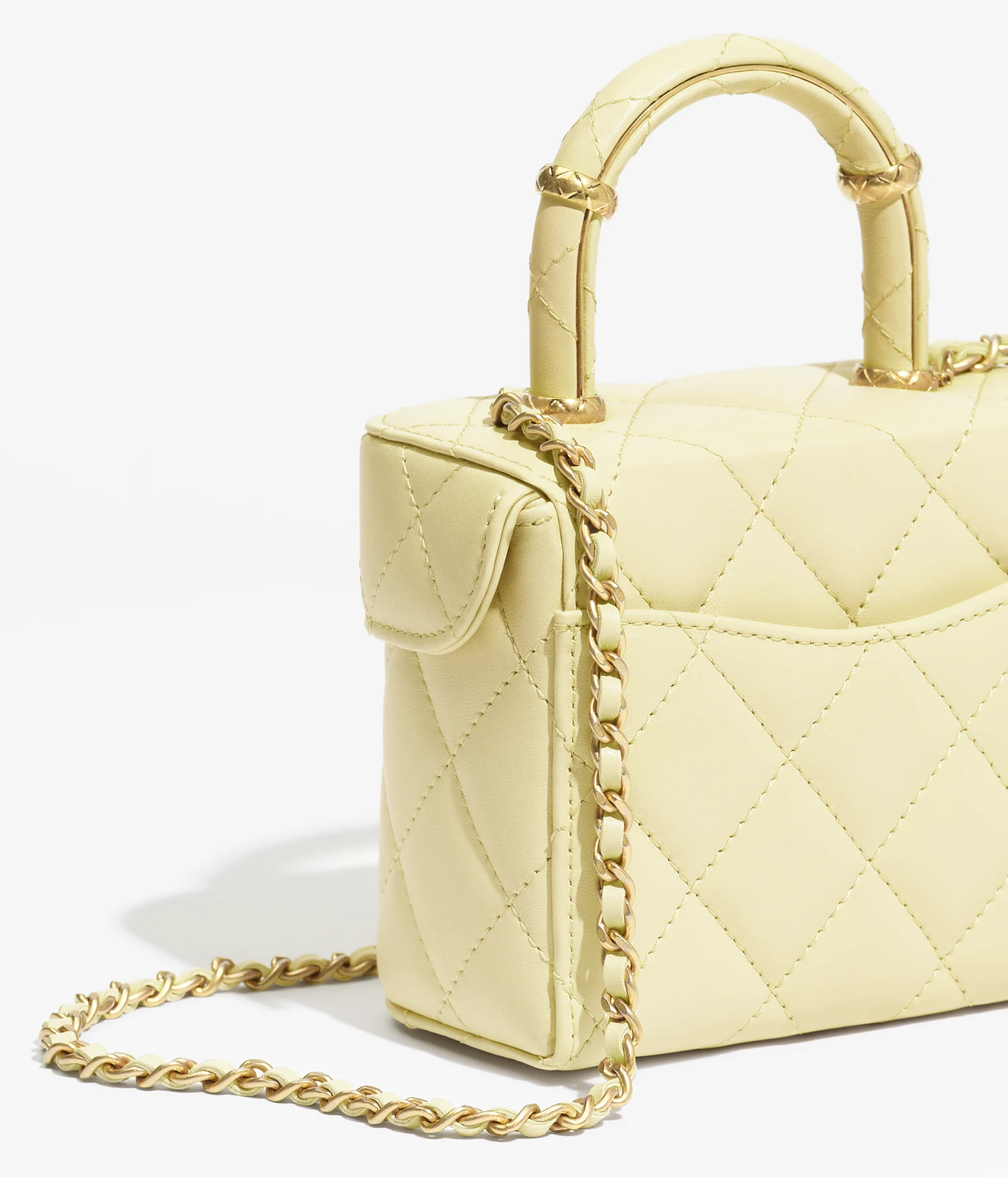 SMALL VANITY CASE-Light Yellow - LuxuryEva