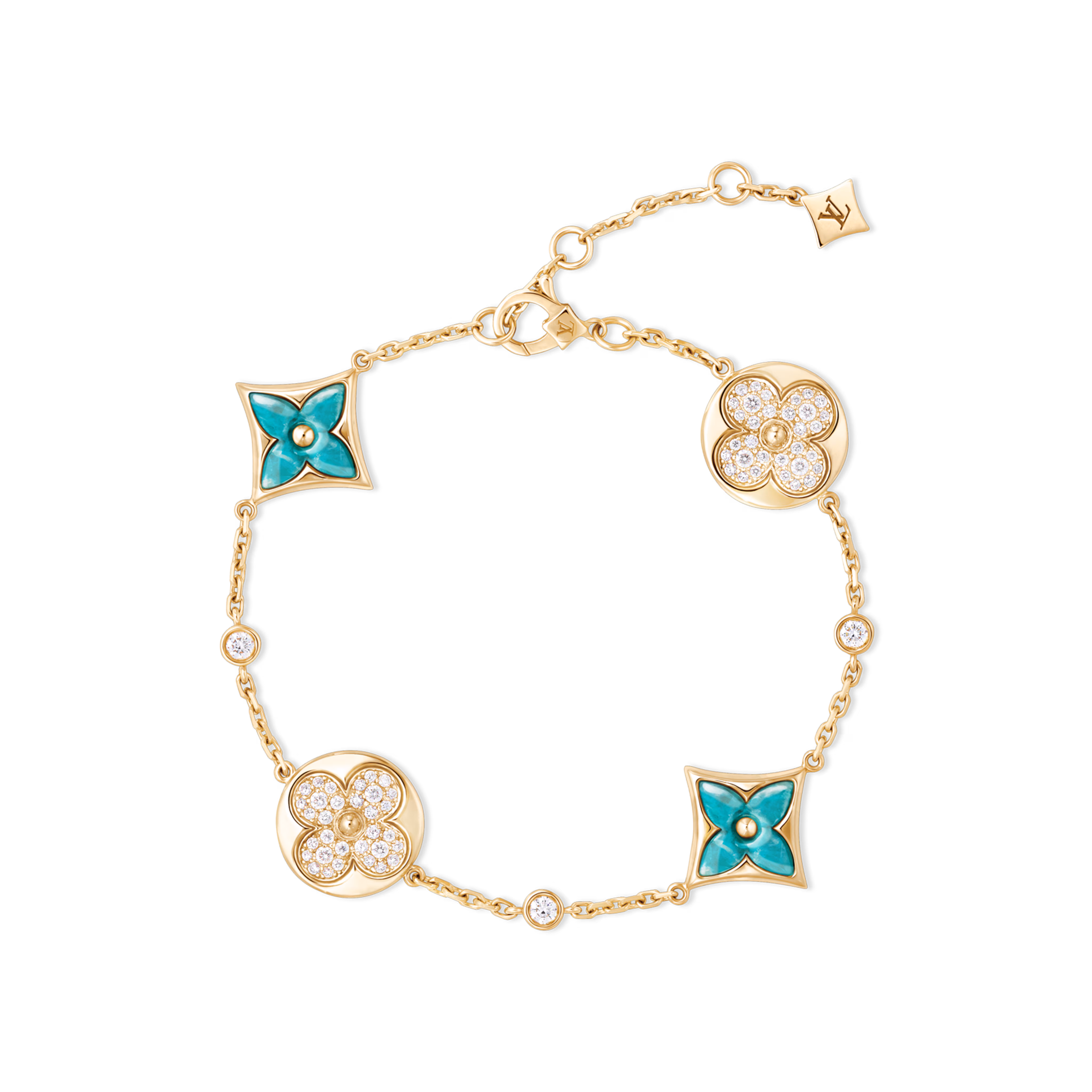 【🔥Special Offers🔥】This Week’s Deal:LV Color Blossom BB Multi-Pattern Bracelet Yellow Gold - LuxuryEva