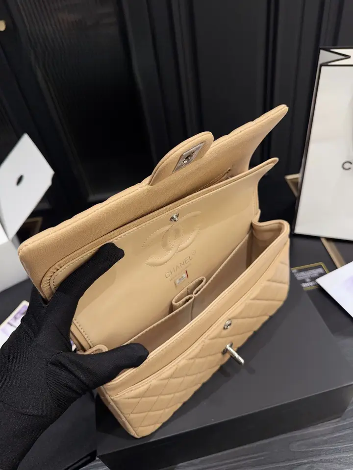 Chanel Classic Flap Bag-Caramel - LuxuryEva