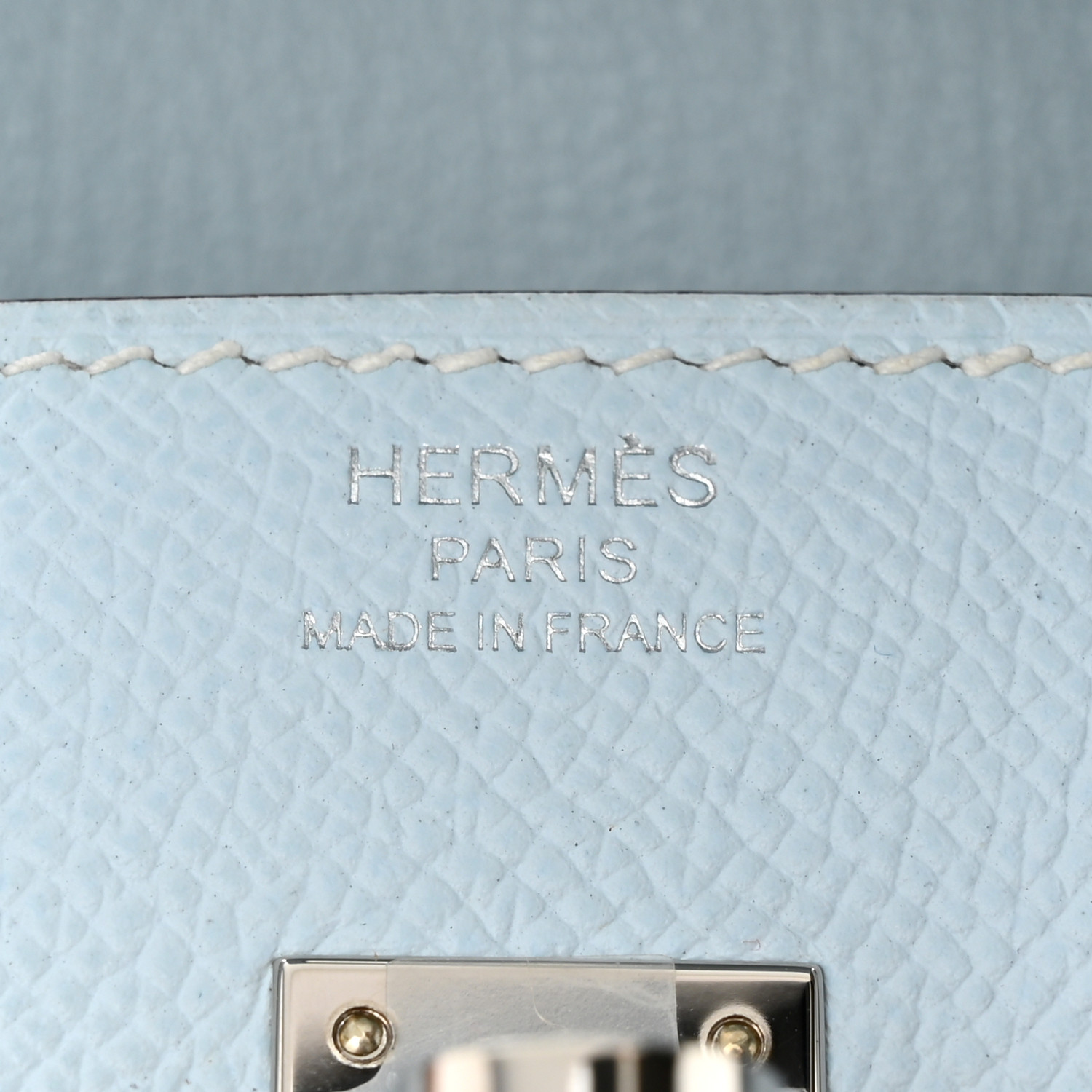 Epsom Birkin Sellier 25 Bleu Brume - LuxuryEva