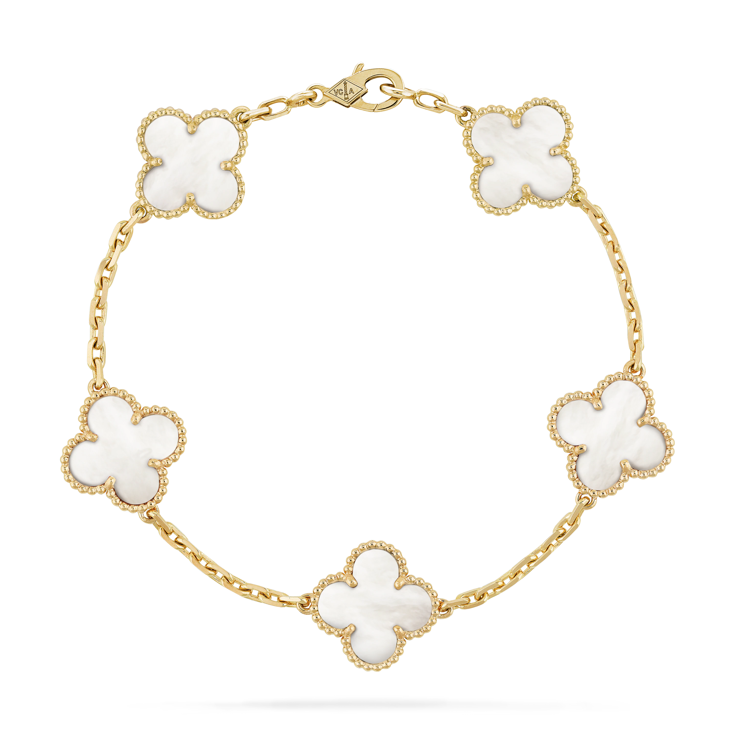 Vintage Alhambra bracelet, 5 motifs - LuxuryEva