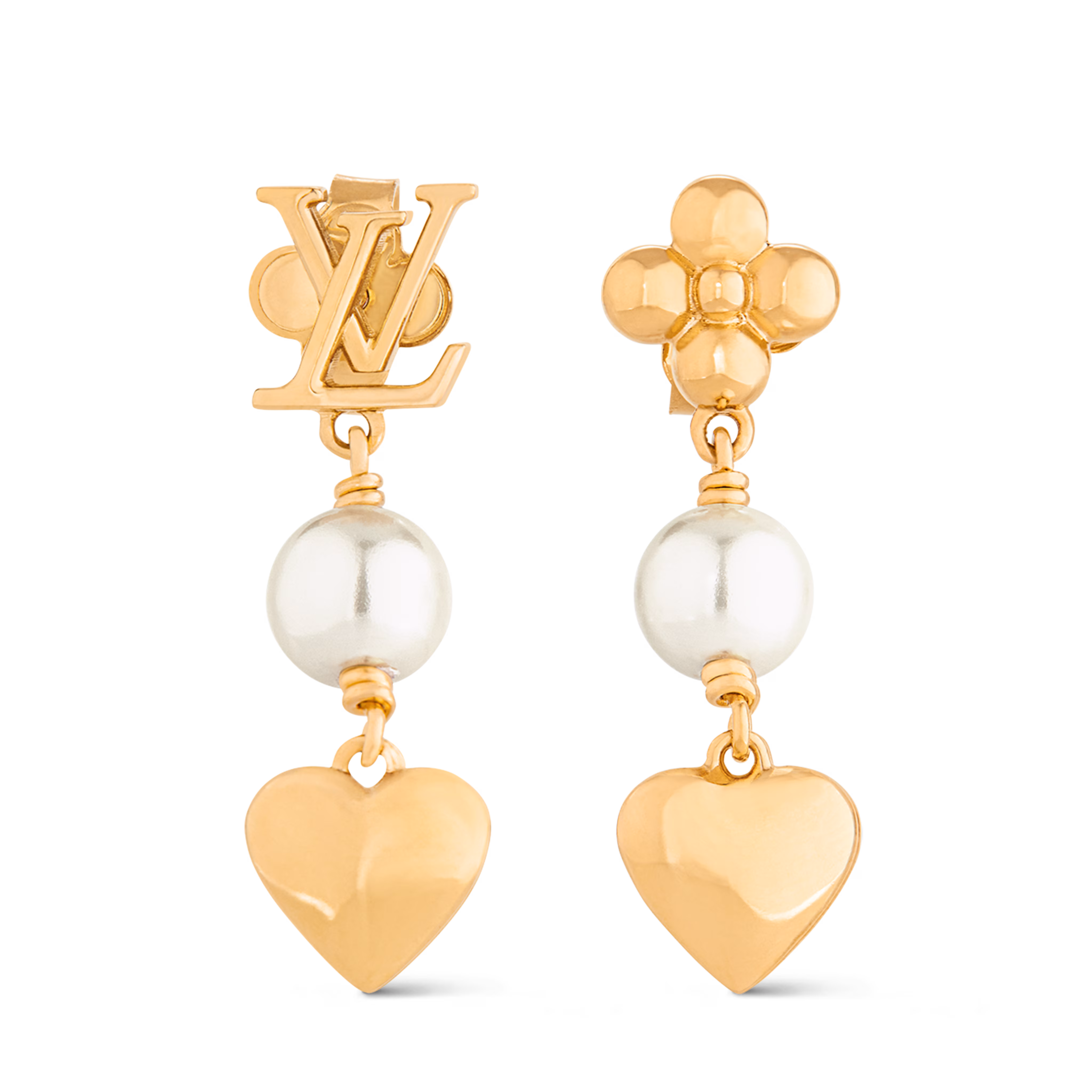 LV Blooming Pearls Earrings M02386 - LuxuryEva