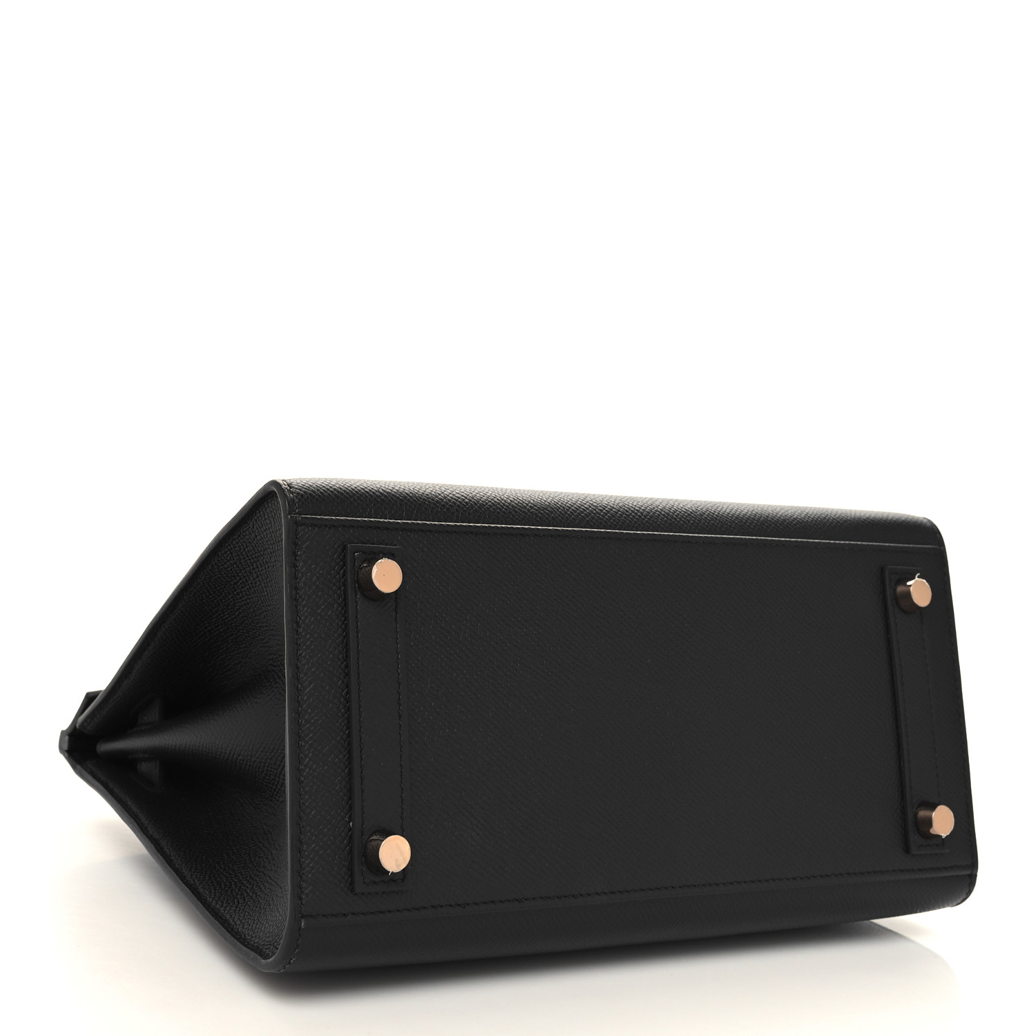 Epsom Birkin Sellier 25 Black（Golden Lock） - LuxuryEva