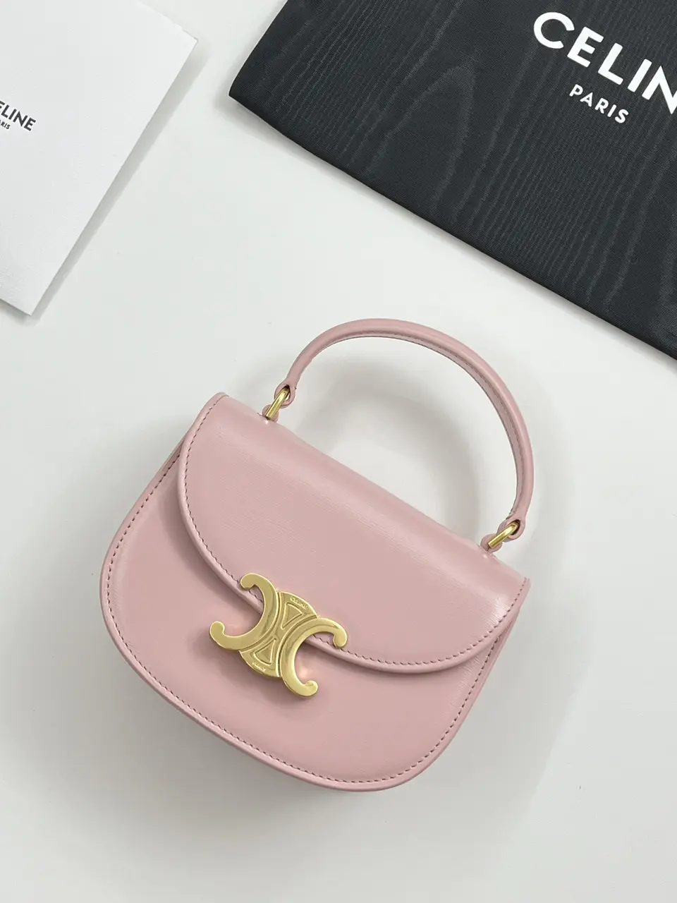 Celine Besace Cpea Mini Bag – Pink - LuxuryEva