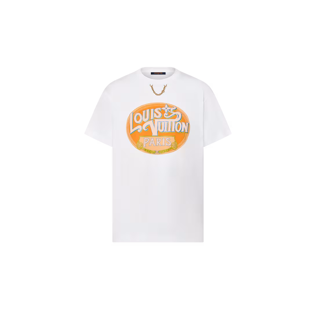 LV-1AHISY Paris Travel Stamp T-Shirt - LuxuryEva