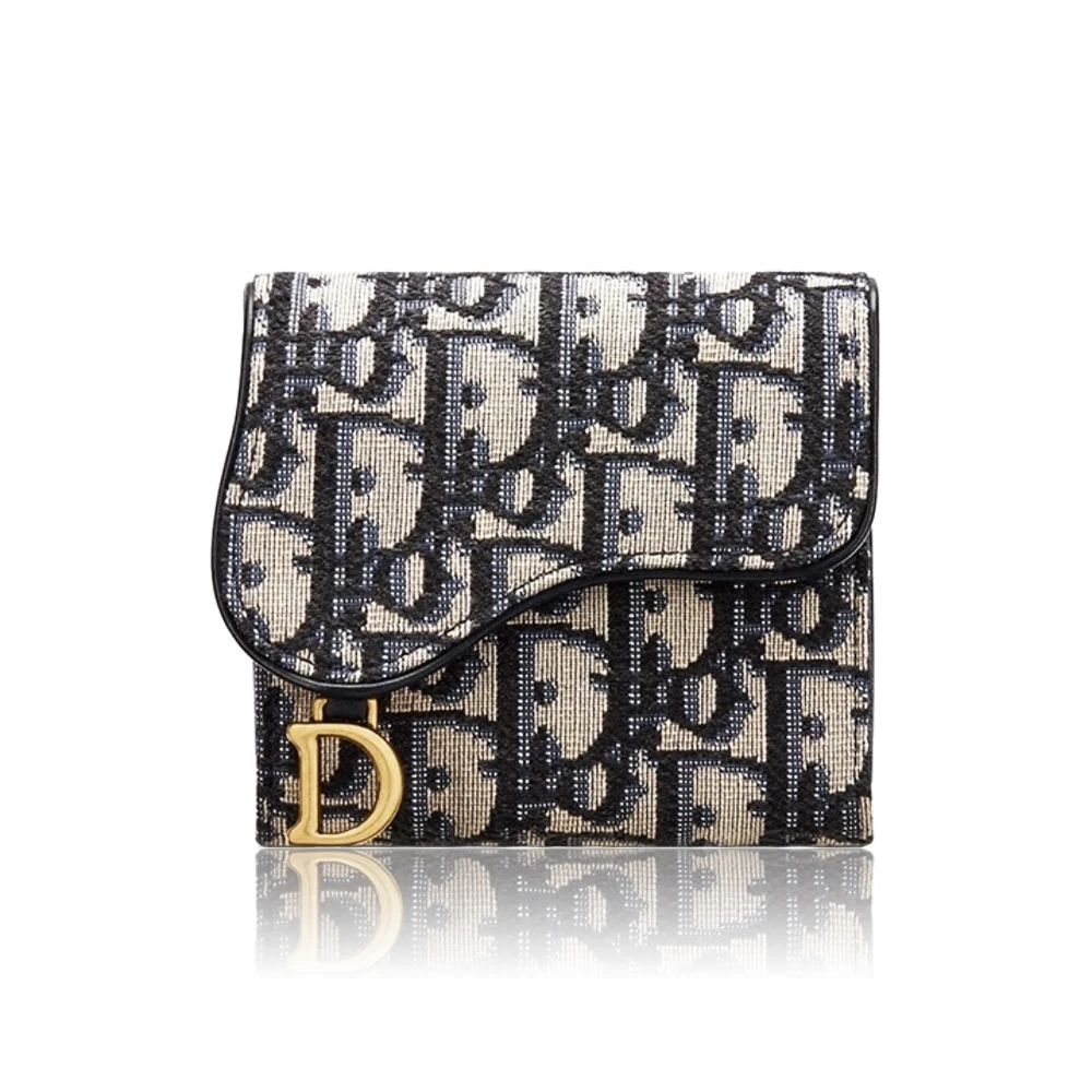 Dior saddle Three Fold Wallet - LuxuryEva