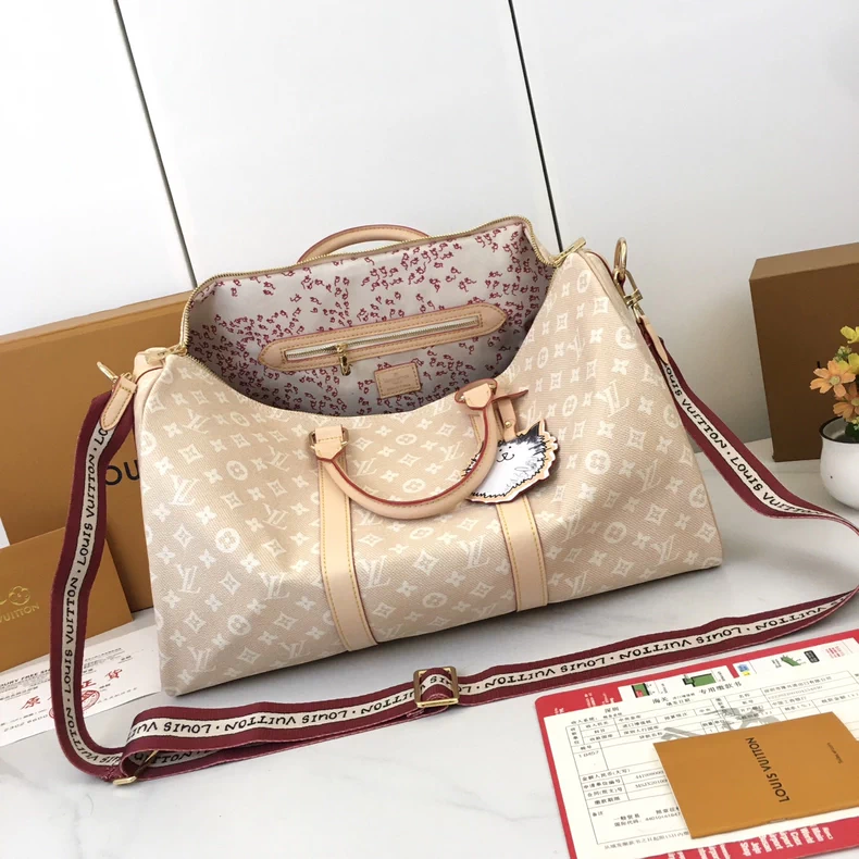 LV Keepall Bandoulière 45 M25787 - LuxuryEva