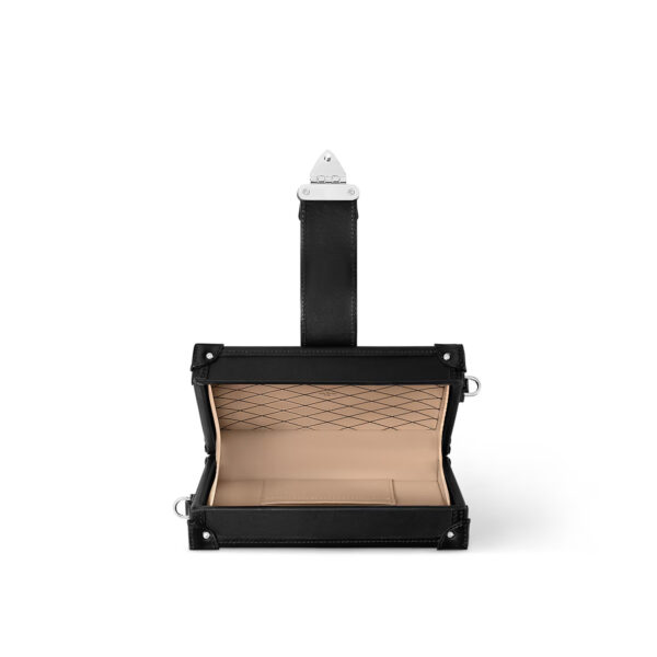 Louis Vuitton M11324 Petite Malle Black - LuxuryEva