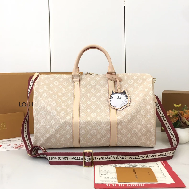 LV Keepall Bandoulière 45 M25787 - LuxuryEva
