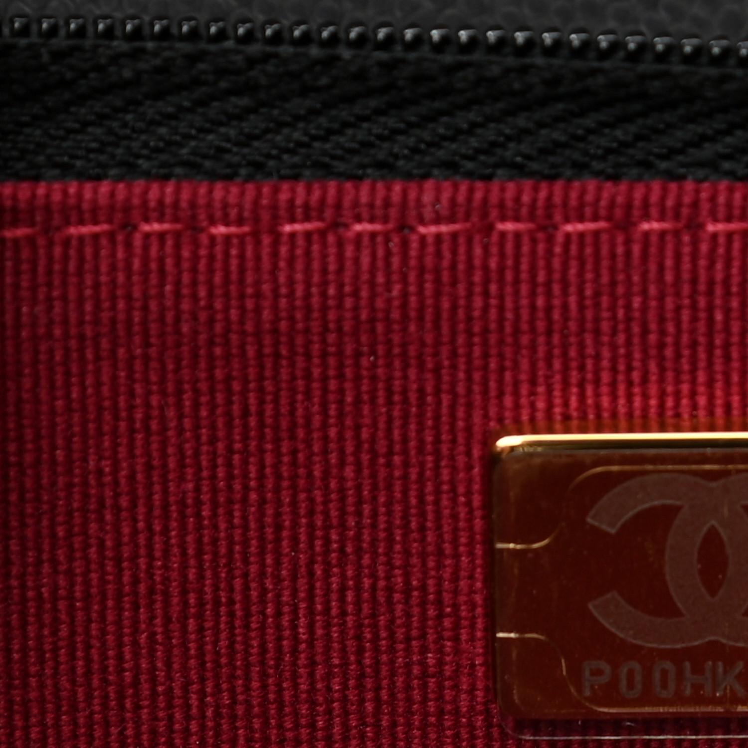 Caviar Quilted Twist Your Buttons Wallet On Chain WOC Black - LuxuryEva