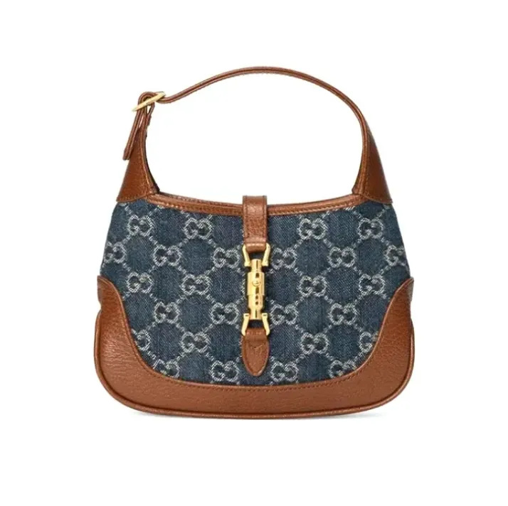 Denim Jackie 1961 Mini Bag No. 637092 2KQG 8375 - LuxuryEva