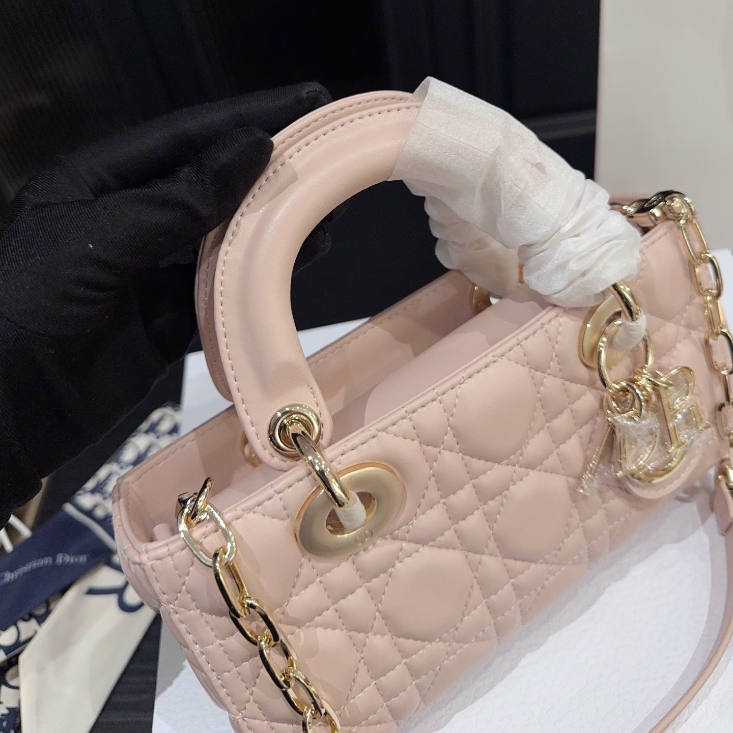 DIOR Small Lady D-Joy Bag - LuxuryEva