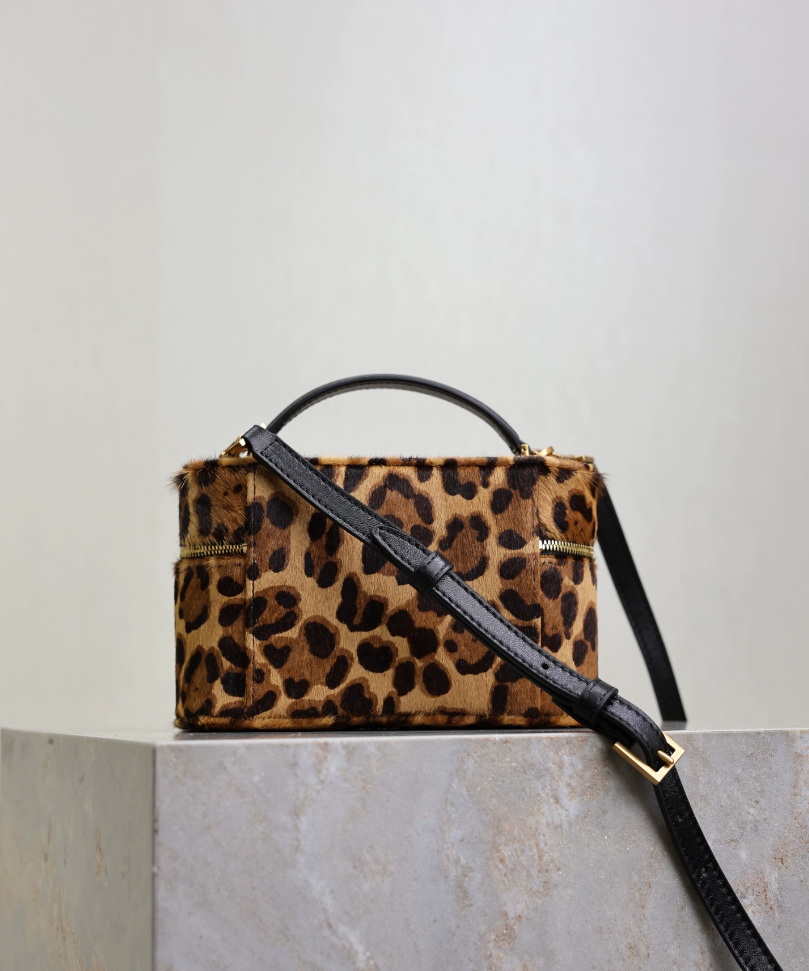 YSL GABY vanity bag in pony hair leather - LuxuryEva