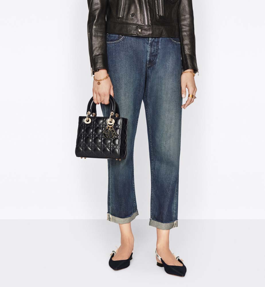 SMALL LADY DIOR BAG - LuxuryEva