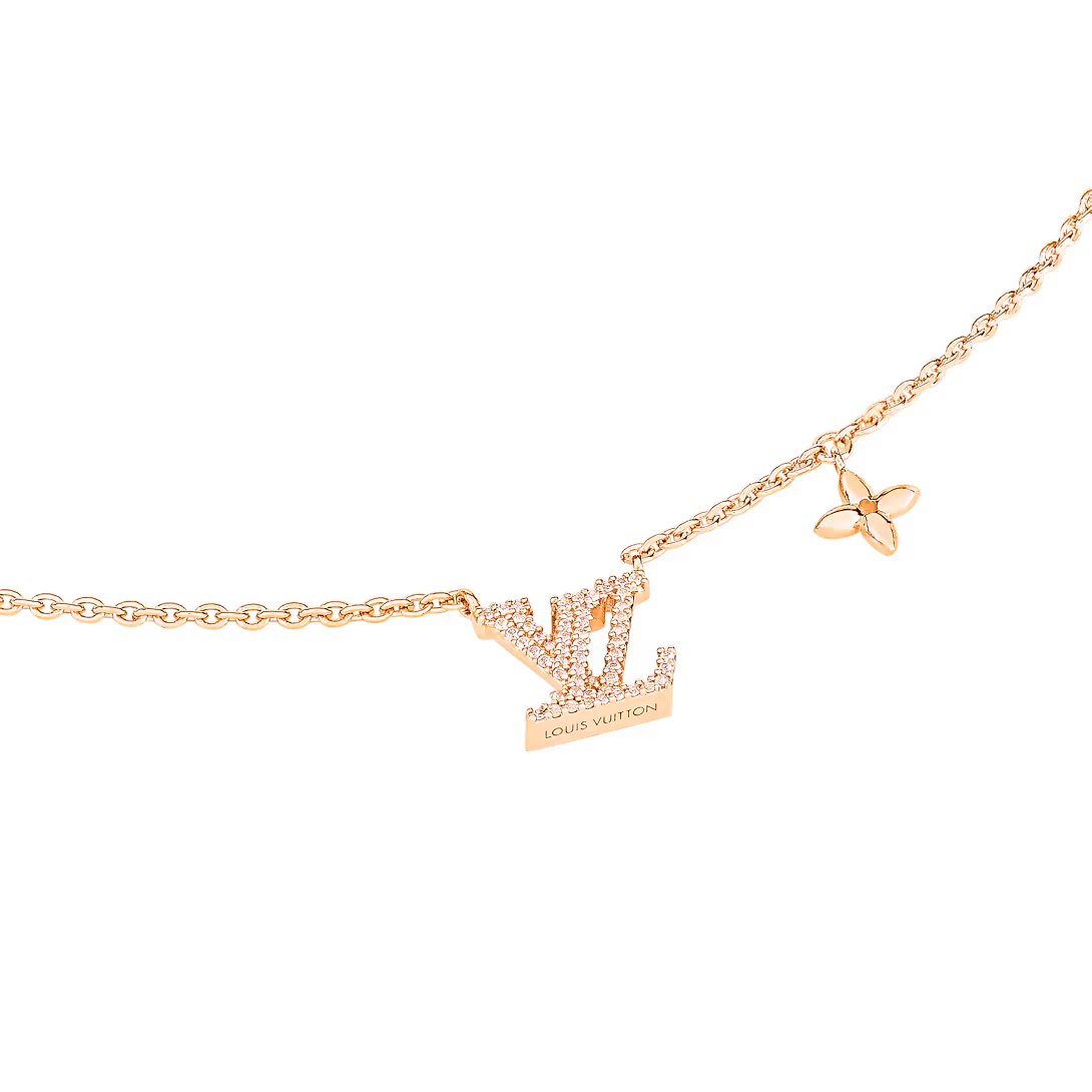 LV Iconic Blush Necklace M00985 - LuxuryEva