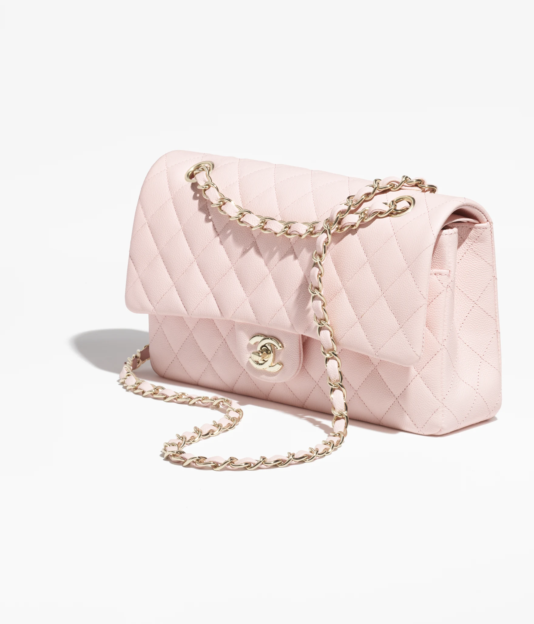ãð¥Special Offersð¥ãCHANEL Classic 11.12 Handbag Light Pink - LuxuryEva