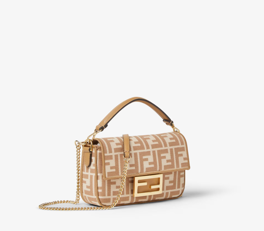 FENDI Baguette Mini Beige - LuxuryEva