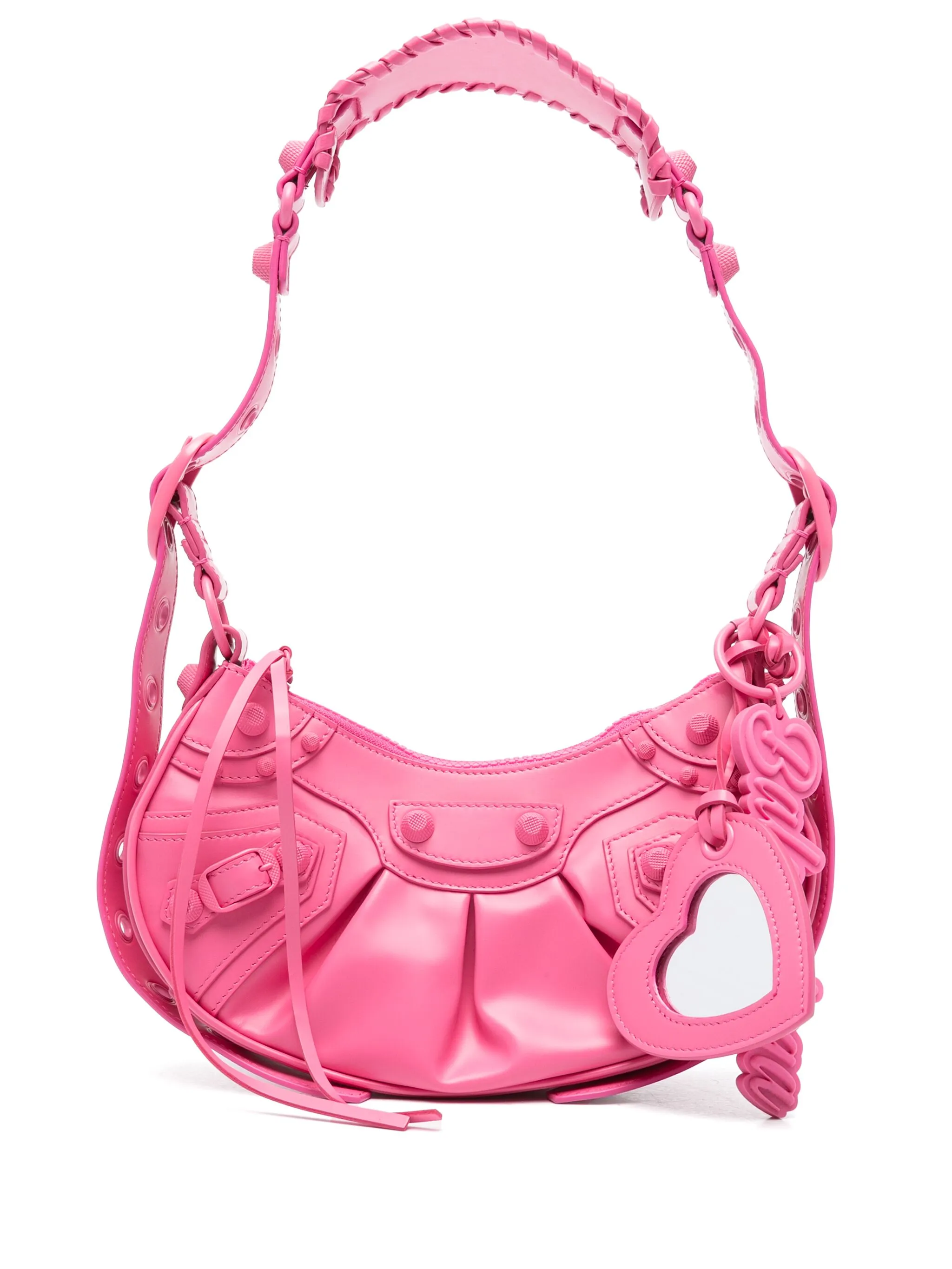 Balenciaga Bubblegum Pink Leather Bag Low stock - LuxuryEva