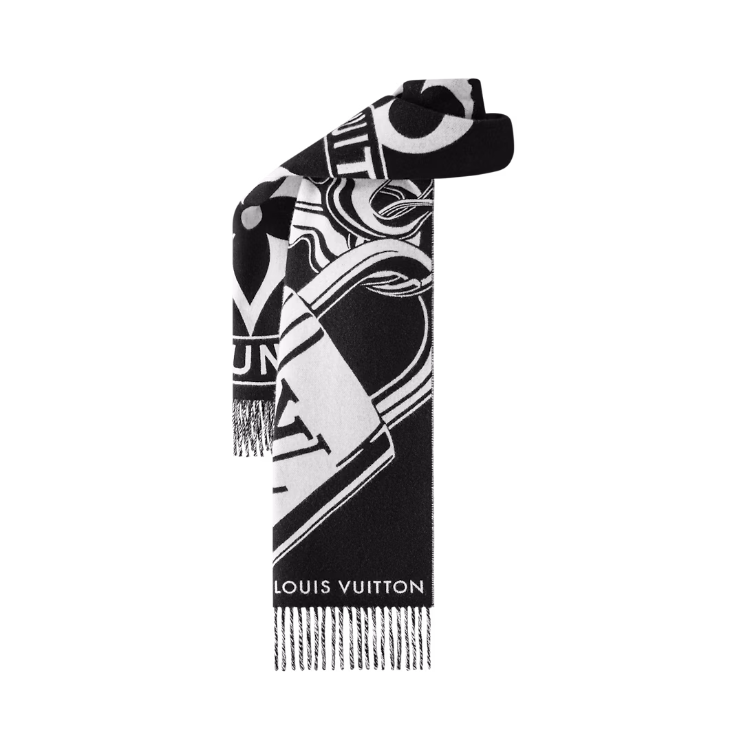 LV Lock And Keys Scarf M92855 - LuxuryEva
