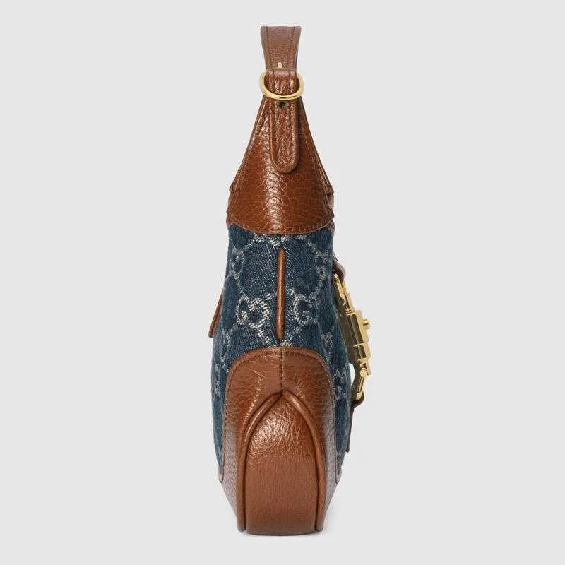 Denim Jackie 1961 Mini Bag No. 637092 2KQG 8375 - LuxuryEva