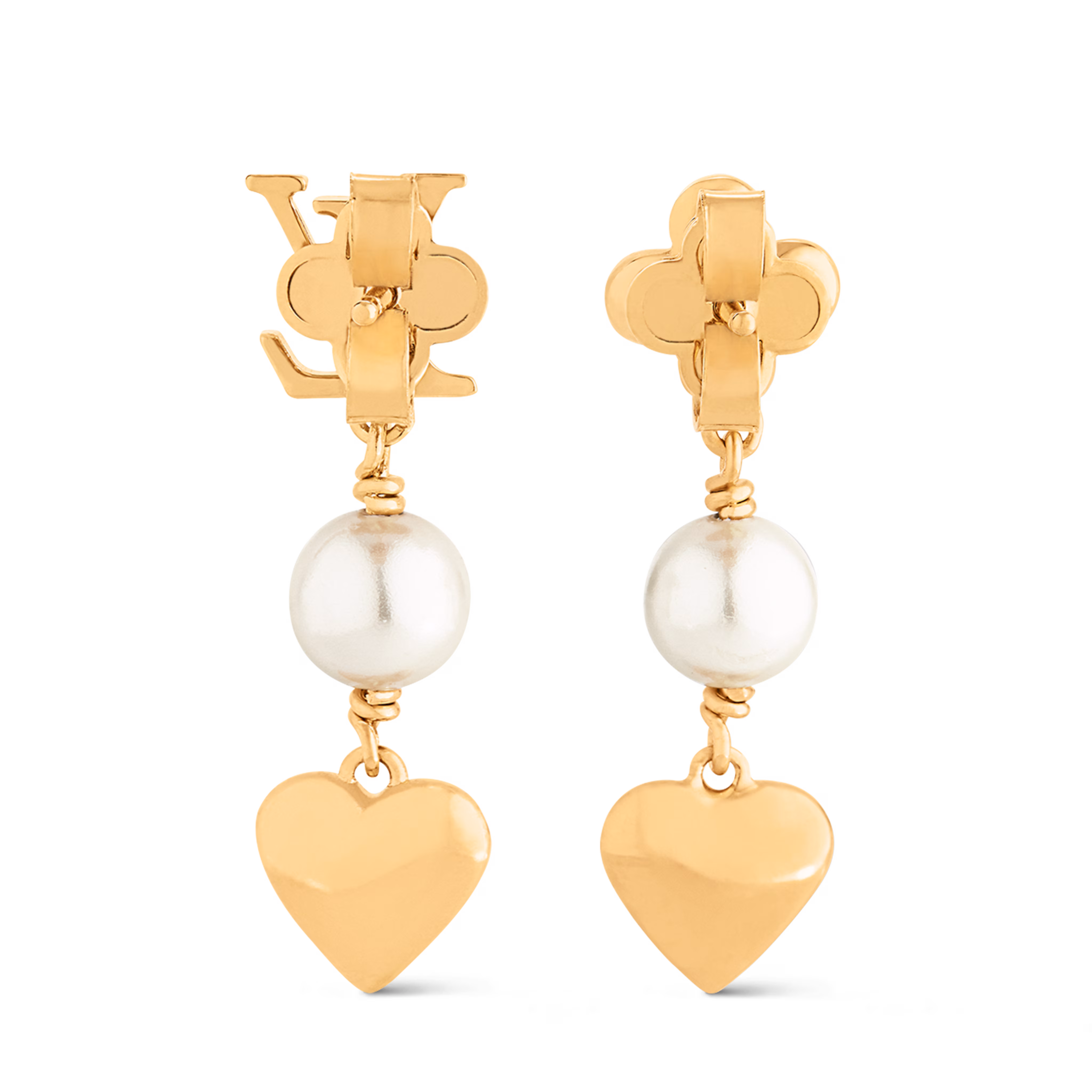 LV Blooming Pearls Earrings M02386 - LuxuryEva