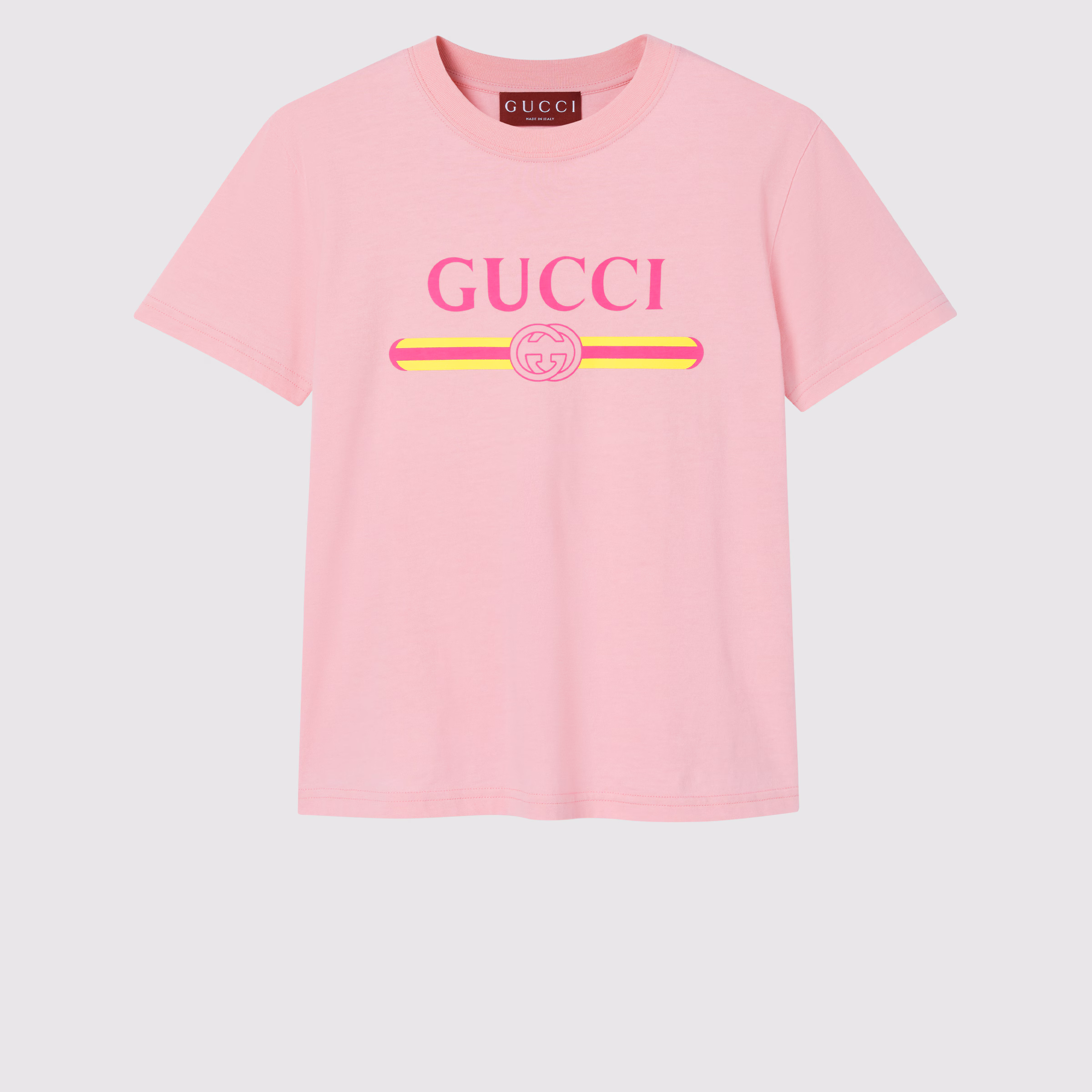 Gucci Cotton jersey T-shirt with print - LuxuryEva