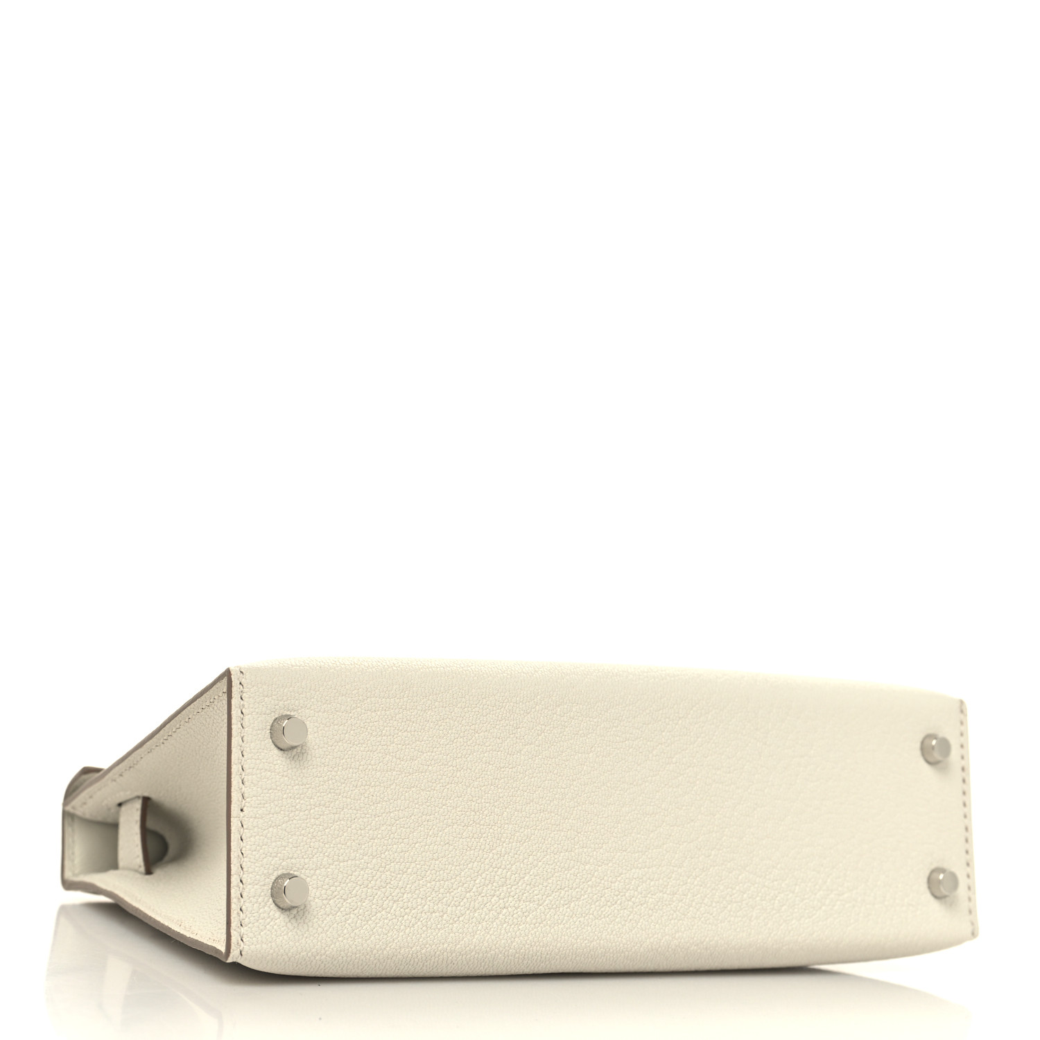 Chevre Mysore Mini Kelly Sellier 20 Mushroom - LuxuryEva