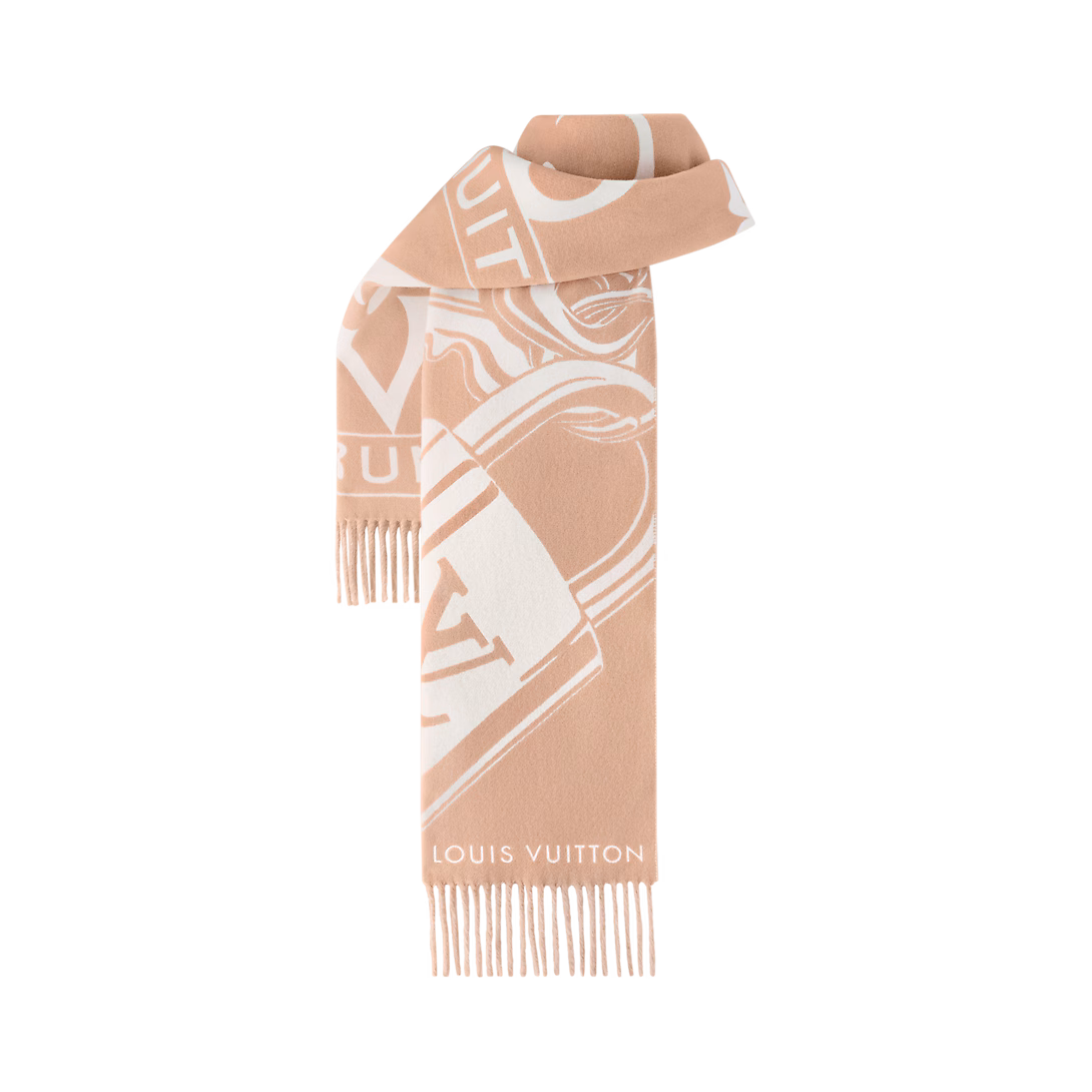 LV Lock And Keys Scarf M90815 - LuxuryEva