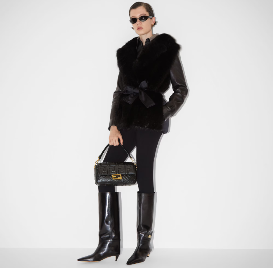 FENDI Baguette Black - LuxuryEva