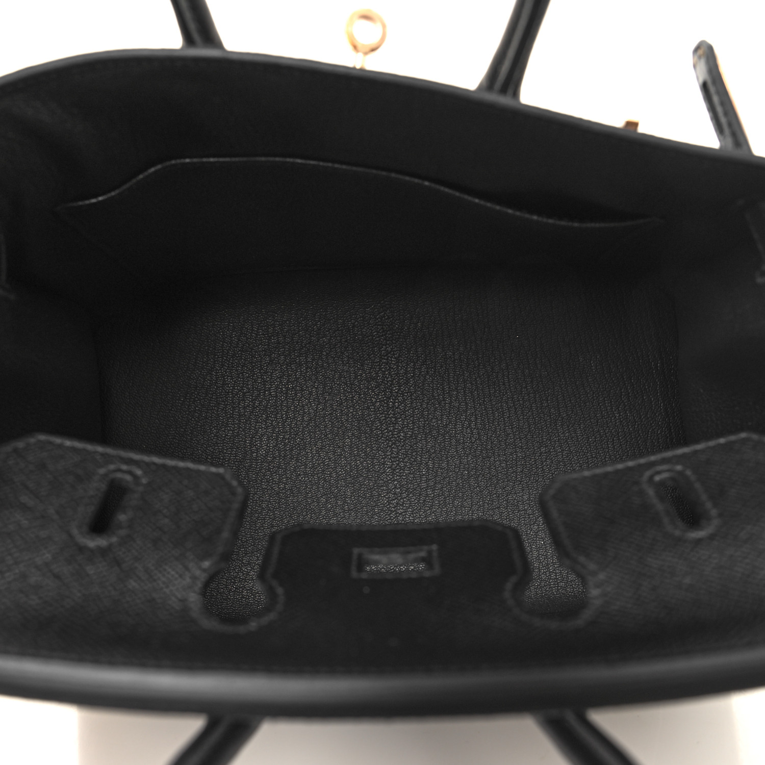 Epsom Birkin Sellier 25 Black（Golden Lock） - LuxuryEva