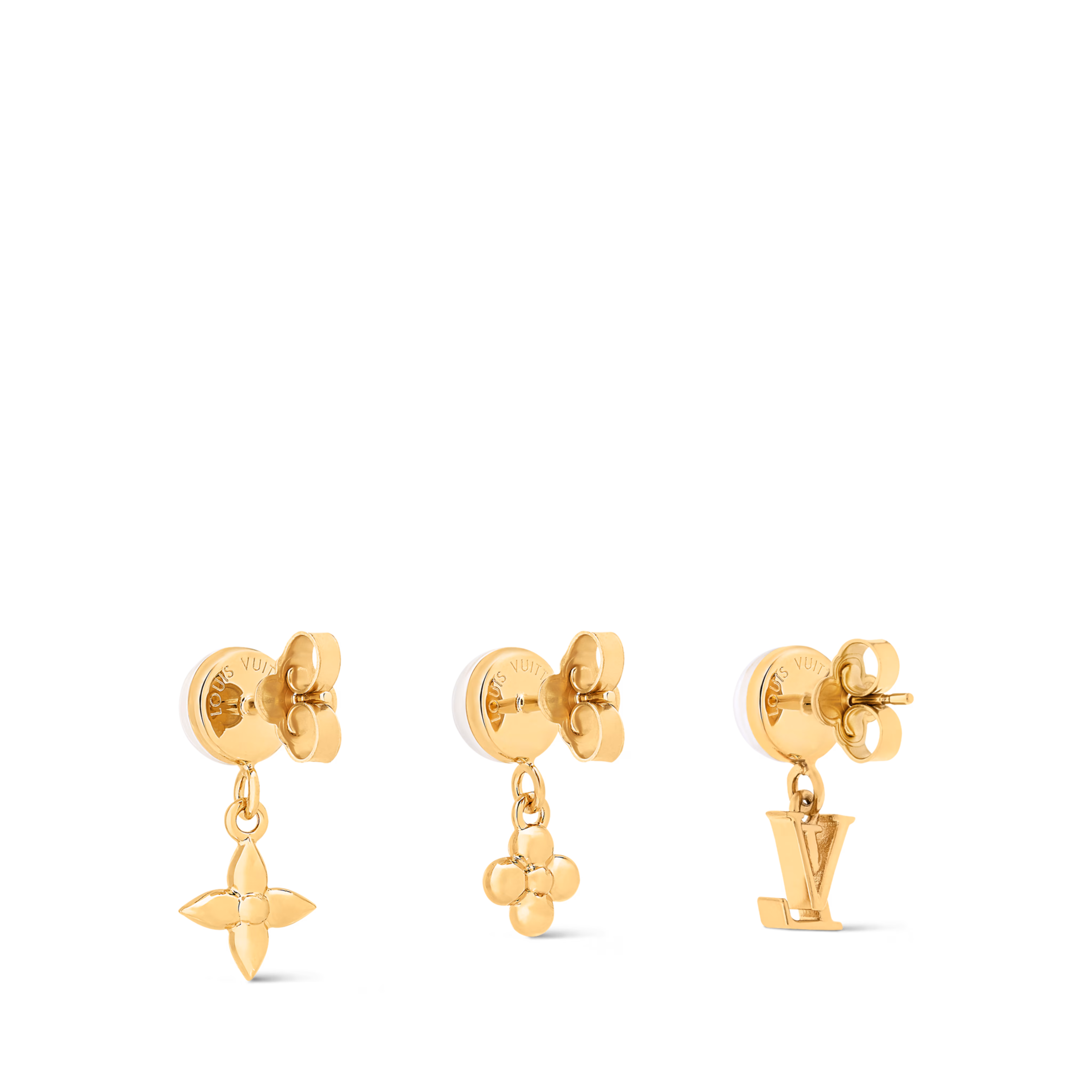 LV Pearl River Earrings M02810 - LuxuryEva