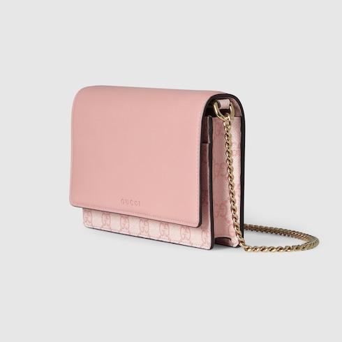 GG Emblem wallet on chain - LuxuryEva