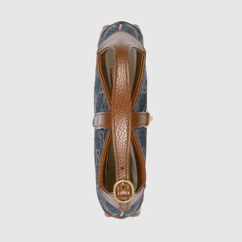 Denim Jackie 1961 Mini Bag No. 637092 2KQG 8375 - LuxuryEva