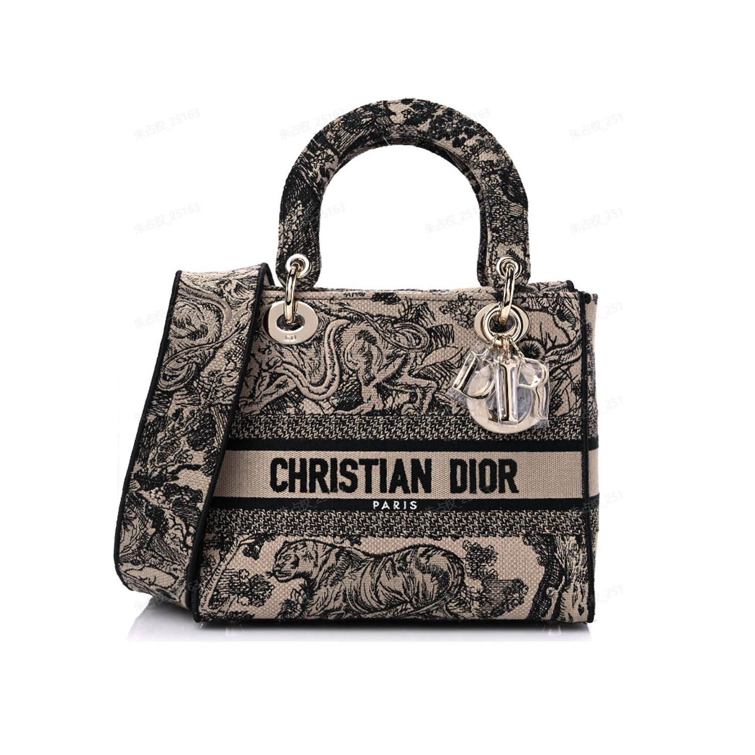 Medium LADY D-LITE BAG - LuxuryEva