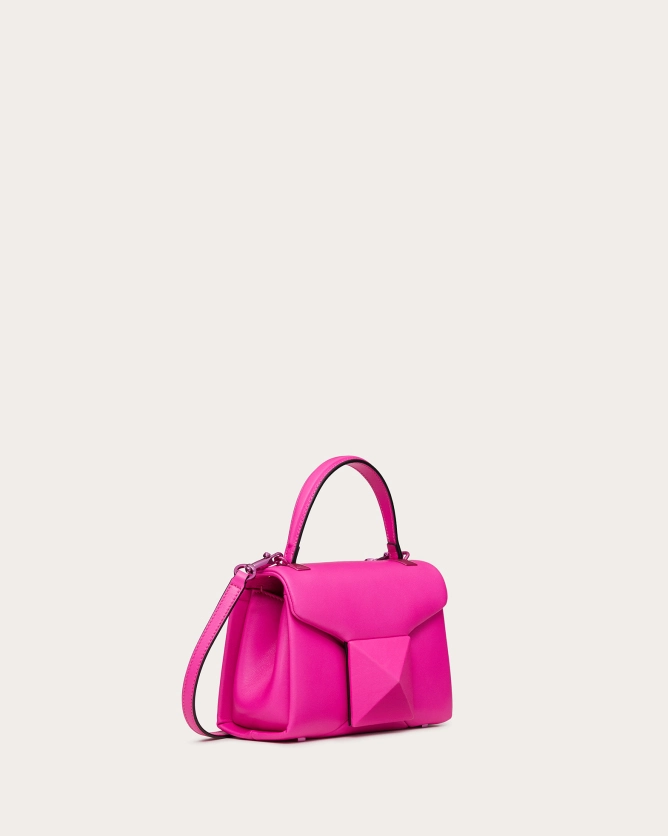 Valentino Garavani One Stud Mini Lambskin Handbag WB0L13MSNUWT - LuxuryEva