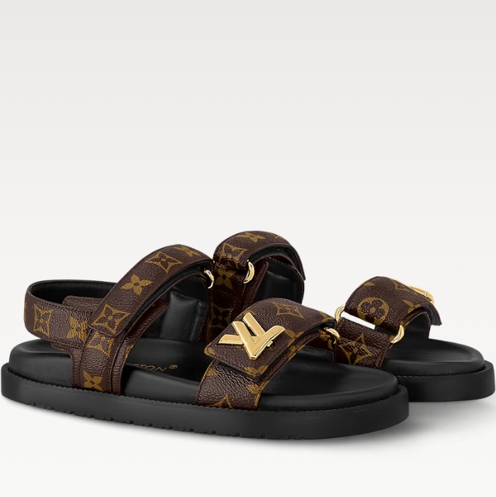 1ACL9E LV Sunset Flat Comfort Sandal - LuxuryEva