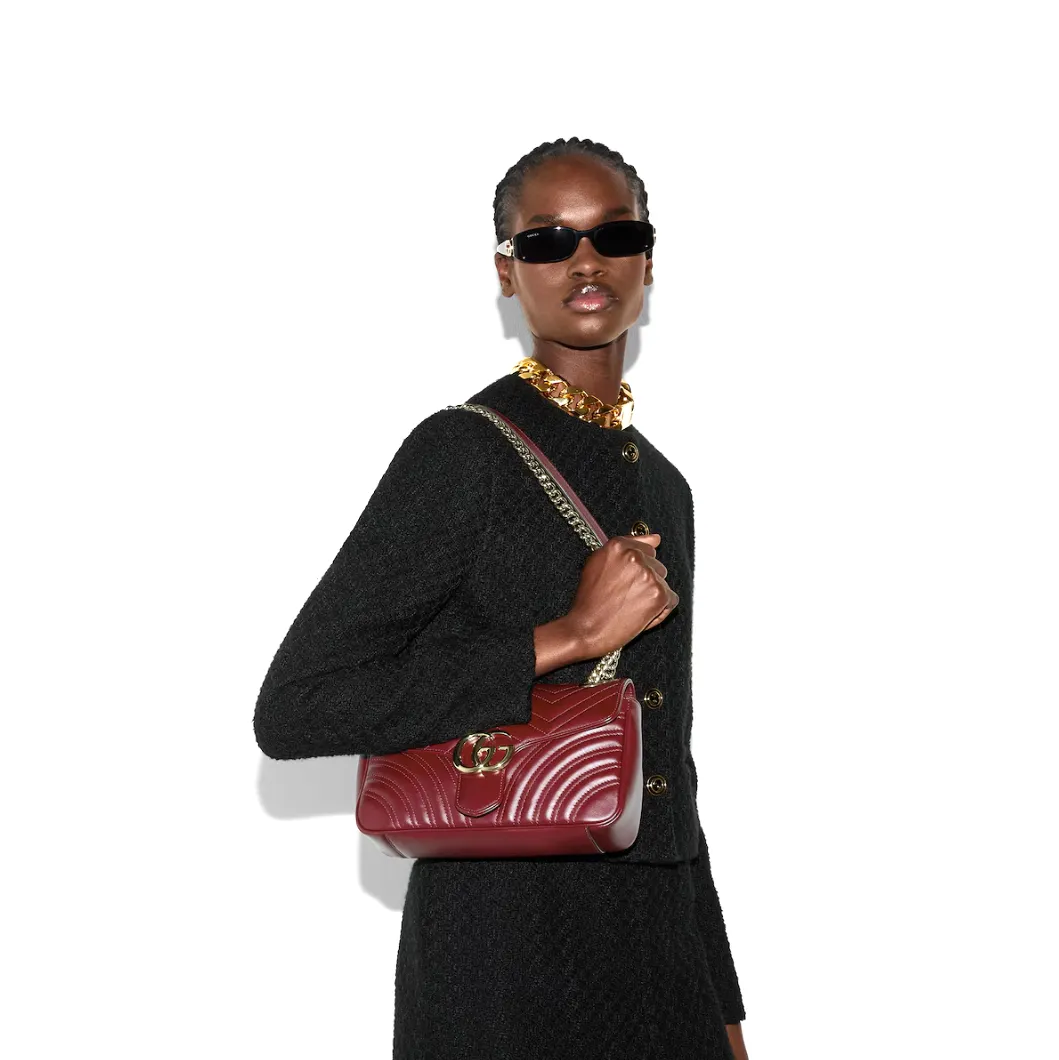 GG MARMONT SMALL SHOULDER BAG - LuxuryEva